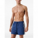 KARL LAGERFELD - Elongated Logo Boardshorts - 1WN - A3M46002/1WN