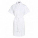 KARL LAGERFELD - Embroidery Shirt Dress - 2CR - A3W13046/2CR