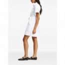 KARL LAGERFELD - Embroidery Shirt Dress - 2CR - A3W13046/2CR