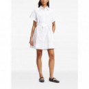 KARL LAGERFELD - Embroidery Shirt Dress - 2CR - A3W13046/2CR