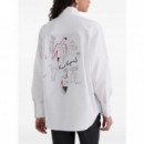 KARL LAGERFELD - Karl Series Poplin Shirt - 100 - A3W11040/100