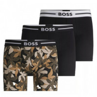 BOSS - Boxerbr 3P Bold Des - 962 - 50531708/962