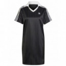 ADIDAS ORIGINALS - V Neck Ss Dress - Black - JD2599/BLACK