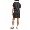 ADIDAS ORIGINALS - V Neck Ss Dress - Black - JD2599/BLACK