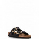 BIRKENSTOCK - Arizona Big Buckle Tex - Black - 1029028/BLACK