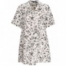 KARL LAGERFELD - Linen Blend Shift Dress - 1US - A2W13060/1US