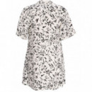 KARL LAGERFELD - Linen Blend Shift Dress - 1US - A2W13060/1US