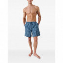 KARL LAGERFELD - Monogram Med Cargo Boardshorts - 1XP - A3M46003/1XP