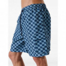KARL LAGERFELD - Monogram Med Cargo Boardshorts - 1XP - A3M46003/1XP
