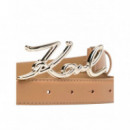 KARL LAGERFELD - K Signature H2 5 Belt - 1XV - A1W33205/1XV