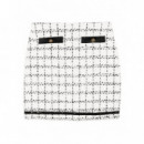 KARL LAGERFELD - Boucle Skirt - 2DD - A3W12019/2DD