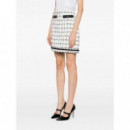 KARL LAGERFELD - Boucle Skirt - 2DD - A3W12019/2DD