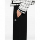 KARL LAGERFELD - Boucle Mix Sweatpants - 999 - A3W10008/999