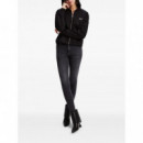 KARL LAGERFELD - Hem Signature Zip Up Hoodie - 999 - A3W20067/999