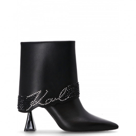 KARL LAGERFELD - Debut Ii Fold Down MIDI Boot - 000 - KL32043/000