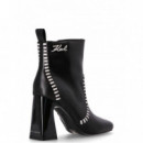 KARL LAGERFELD - Astra Nova Ankle Whipstitch Bt - 000 - KL33142/000