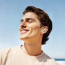 HOCO EQ21 Sandy Auricular Inalámbrico Cancelación Ruido Cloudy White