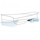 NACON Soporte Horizontal para Playstion 5 Slim con 2X USB y Led Rgb