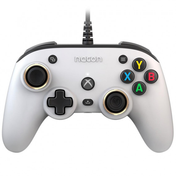 NACON Pro Compact Mando Programable con Licencia Xbox Blanco
