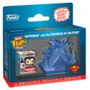 FUNKO Bitty Pop Fortaleza de la Soledad Superman