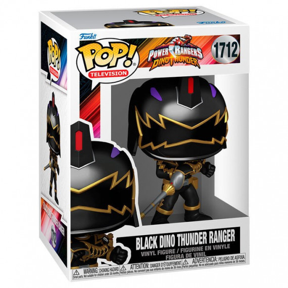 FUNKO Pop Black Dino Thunder Ranger Power Rangers Dinothunder 1712