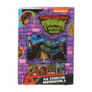 Pack de 4 Cuaderno Tortugas Ninja A6 80 Paginas Cubierta Blanda  BLUE SKY STUDIOS