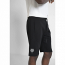 Bermuda ANTONY MORATO Negra Logo Tigre