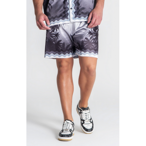 Bermuda Gianni Kavanagh satén estampada