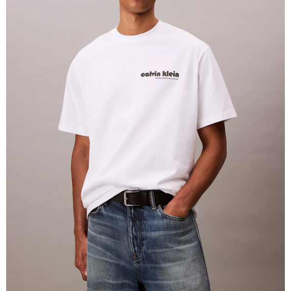 Camiseta CALVIN KLEIN West Blanca