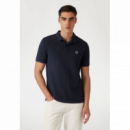 Polo GUESS Parche Azul Marino