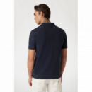 Polo GUESS Parche Azul Marino