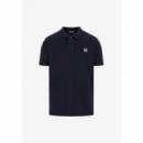 Polo GUESS Parche Azul Marino