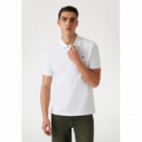 Polo GUESS Parche Blanco