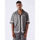 Camisa Estampada Verde  PROJECT X PARIS