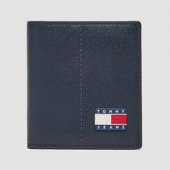 Tjm Heritage Leather Cc & Coin Dark Nigh  TOMMY HILFIGER
