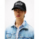 Tjm Archive Script Cap Black  TOMMY HILFIGER