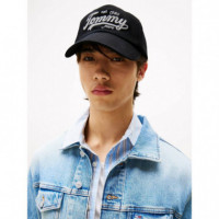 Tjm Archive Script Cap Black  TOMMY HILFIGER