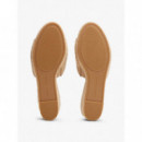 Th Rope Wedge Sandal Neutral  TOMMY HILFIGER