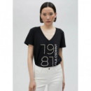 Camisetas Mujer Camiseta LOLA CASADEMUNT 1981 Negro