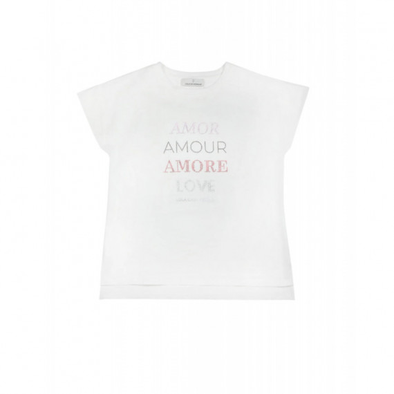 Camisetas Mujer Camiseta LOLA CASADEMUNT Amore Blanco