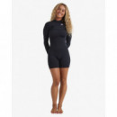 BILLABONG - Synergy Natural Long´arm Front Zip 2.2MM. - Wetsuit