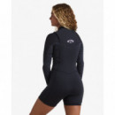 BILLABONG - Synergy Natural Long´arm Front Zip 2.2MM. - Wetsuit