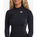 BILLABONG - Synergy Natural Long´arm Front Zip 2.2MM. - Wetsuit