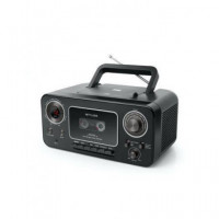 Muse Reproductor CD M-182 Rdc Radio, Cassete, Grabador Portatil  LALO