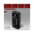 SAMI Radio Bolsillo Analogica Am/fm  RS-2980 con Auricular Negra