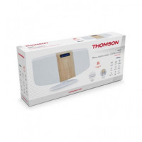 THOMSON Micro Cadena Madera 60W MIC401BT/CD/BLUETO/FM Equal/aux In/usb Carga//equlizador/radio Despe