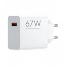 XIAOMI Cargador Red Turbo 67W USB a 6.2A Blanco BHR07SKEU