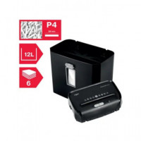 REXEL Promax QS RPX612 Destructora De Papel 12L Clip/Grapas/Tarjeta Credito