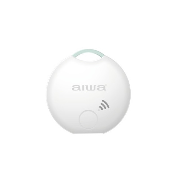 AIWA Localizador Rastreador para Apple/android AT-LT100 20MTRS Alcance Blanco