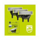 PHILIPS Recambio One Blade 360 Cabeza 3 Unidad QP430/60